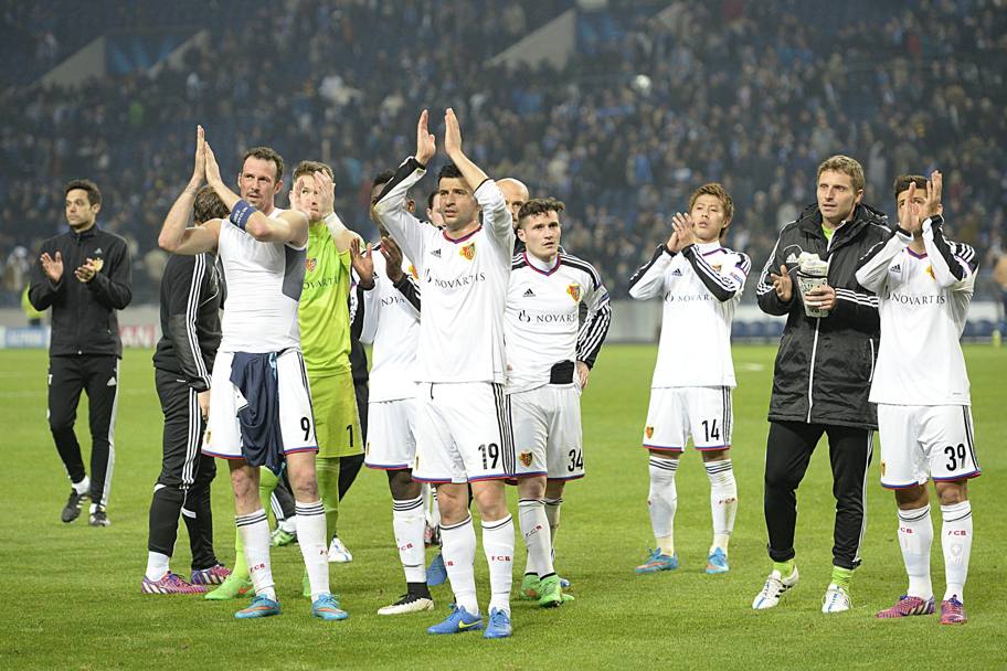 4-0, il Basilea saluta la Champions. Epa
